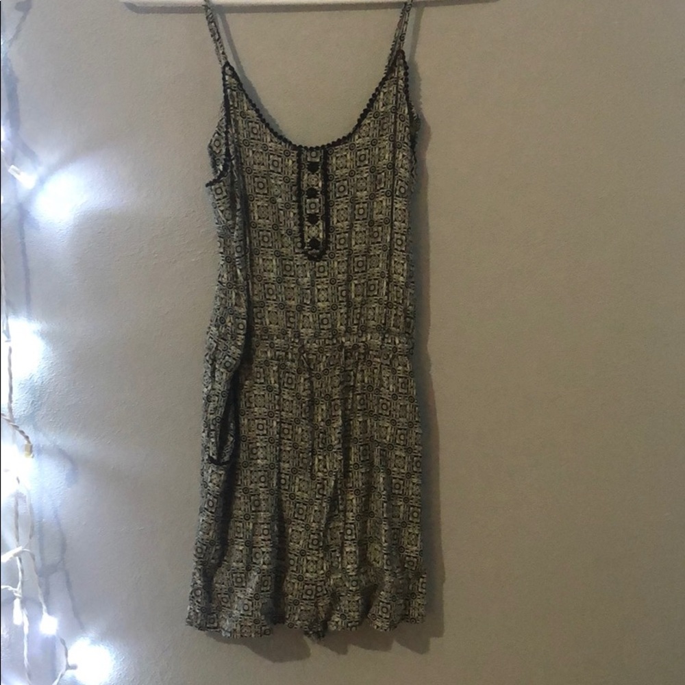 Aztec Print Romper